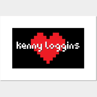 Kenny loggins -> pixel art Posters and Art